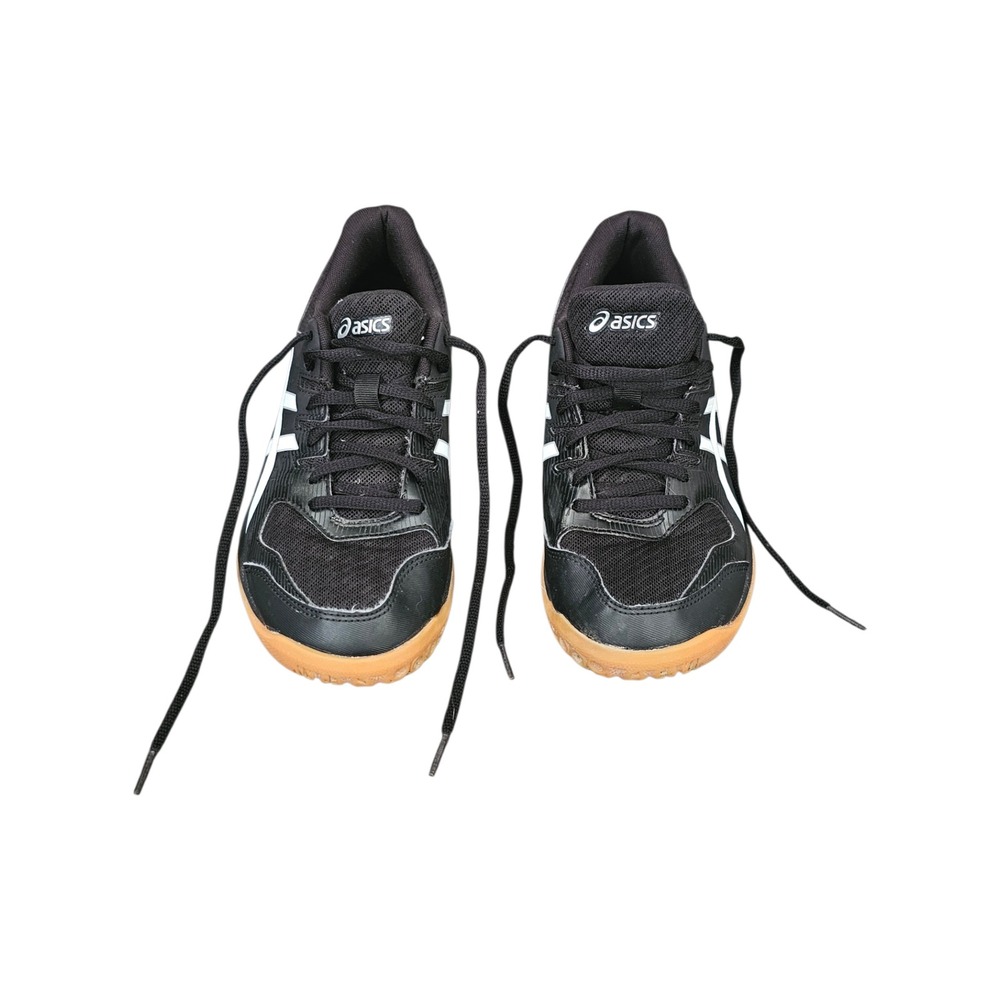 Asics Womens Gel-Rocket 9 Size 7.5 Black White Synthetic Indoor Court Shoes